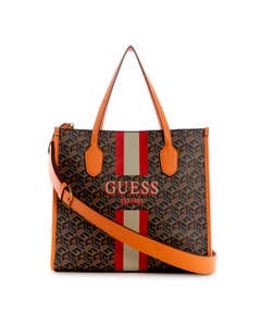 Tote Silvana 2 Compartimiento Cognac